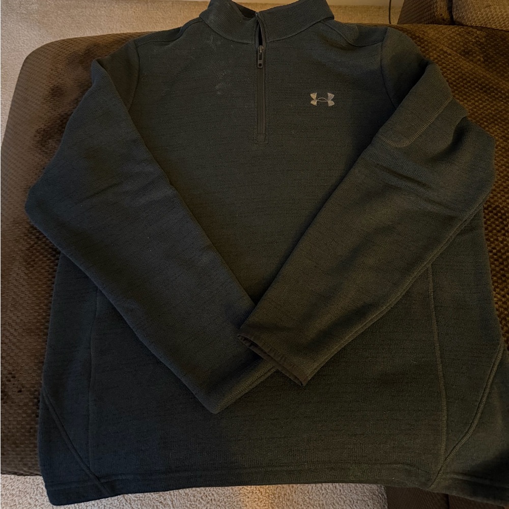 Under Armour Expanse quarter zip (Size L; black)